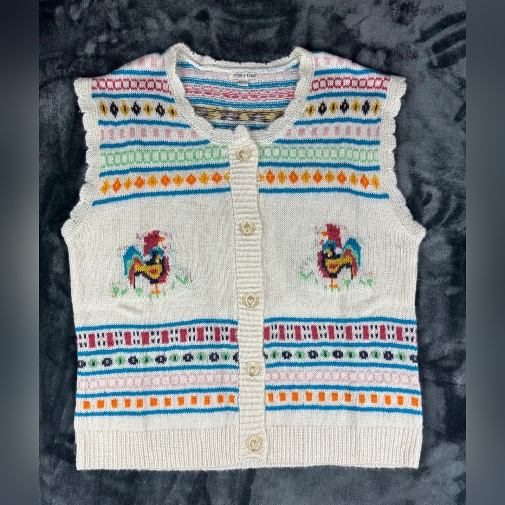 Fish & Kids Knit Chicken Vest